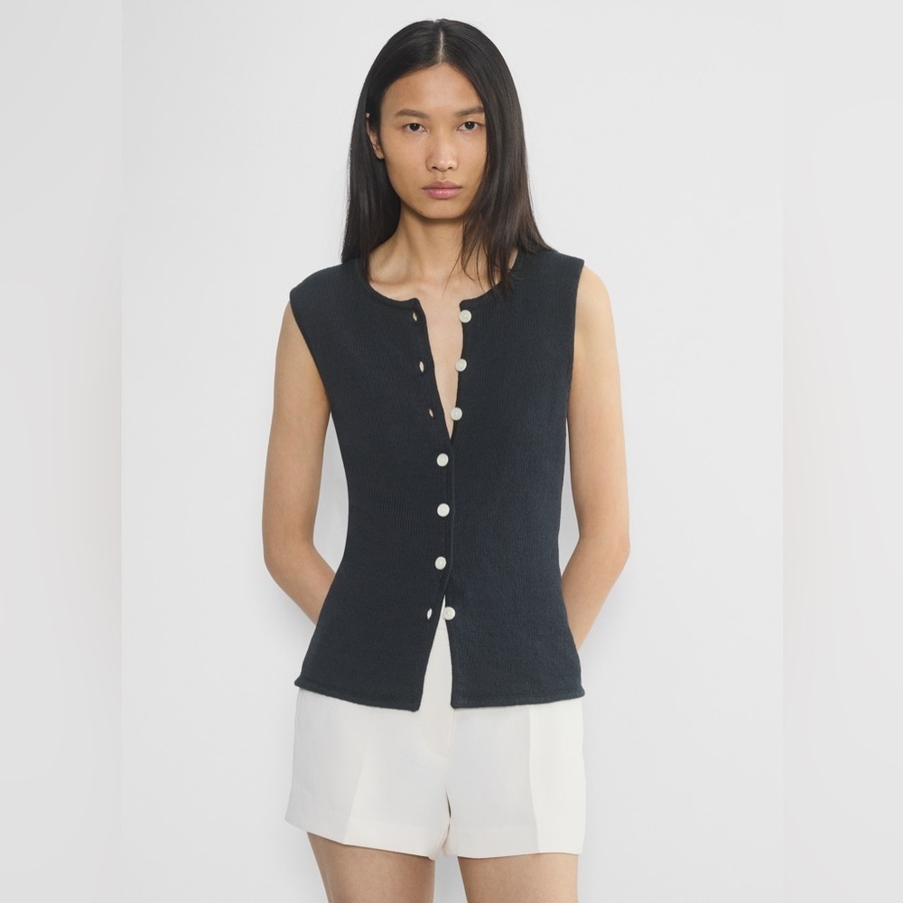 Aritzia Wilfred Strand Sweater Vest